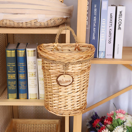 Woven Hanging Flower Basket Bowlift