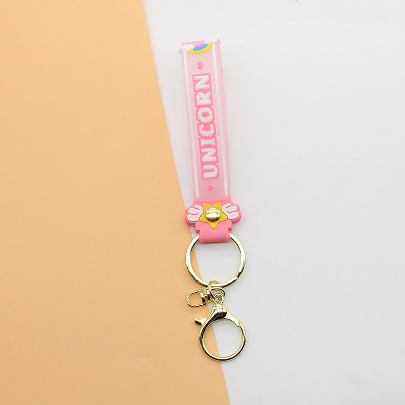 Unisex keychain in unicorn design Bowlift