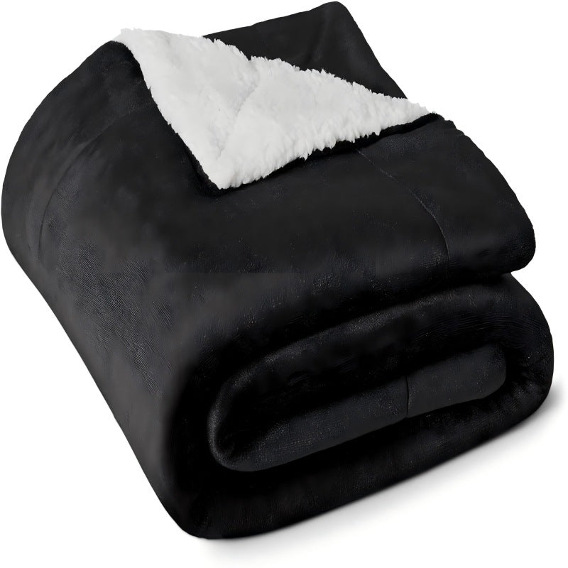 Reversible Plush Sherpa Blanket Bowlift