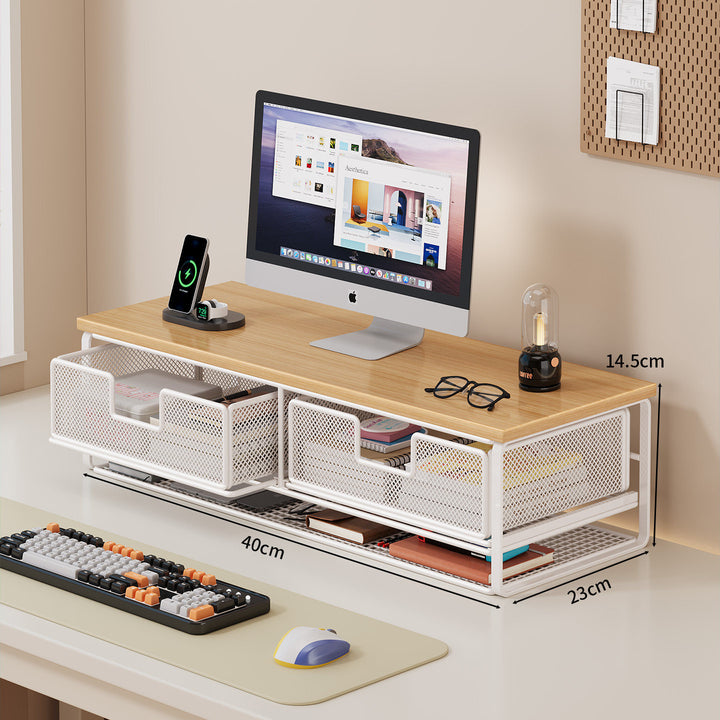 Multi-Functional Wire Mesh Desktop Organizer Bowlift