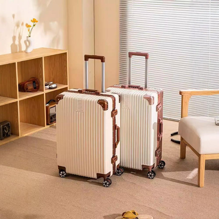 Unisex Premium Dual-Layer Hard-Shell Luggage Set Bowlift