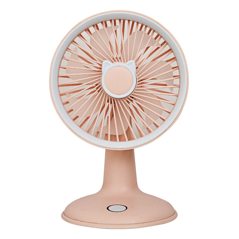 Ladies Portable Mini Fan in Playful Cat Design Bowlift