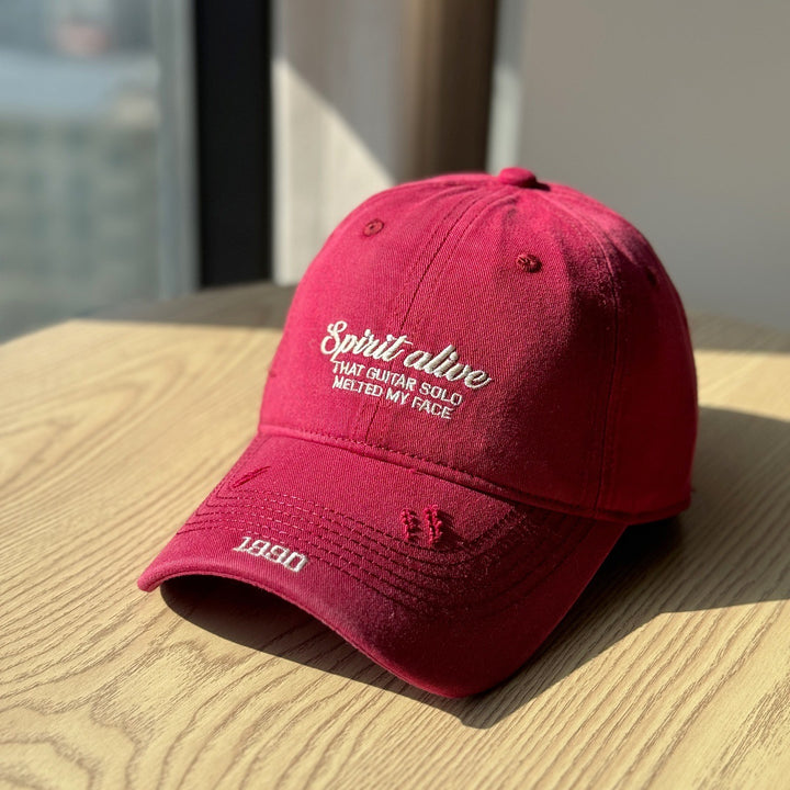 Men's Casual Distressed Cap Bowlift