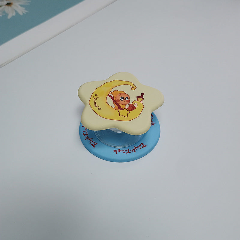 Decorative Star-Shaped Phone Grip Bowlift