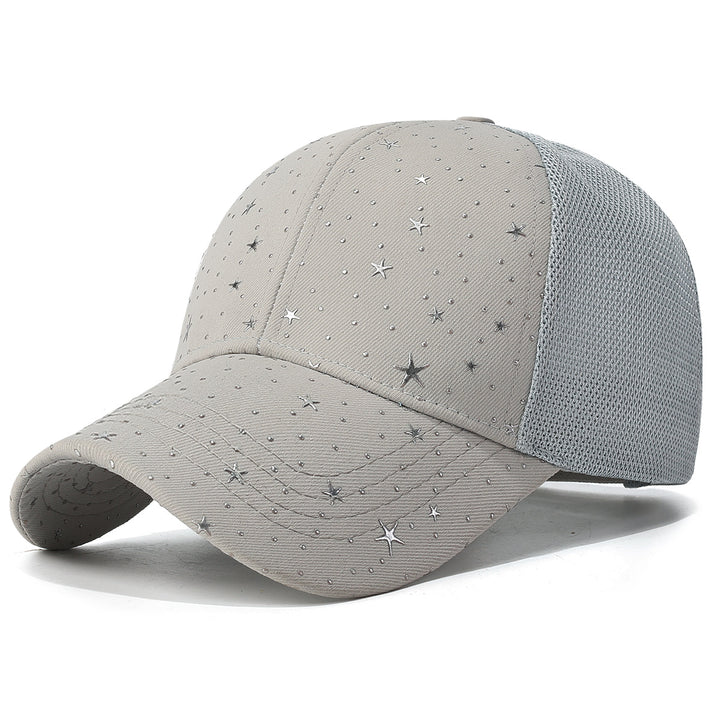Women's Star-Embellished Activewear Cap Bowlift