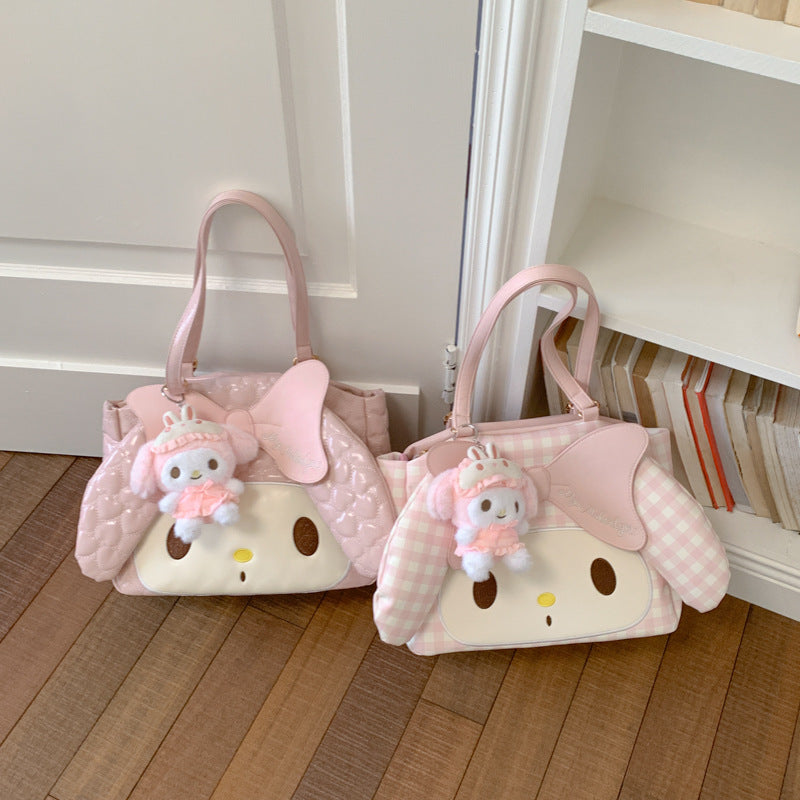 Quilted Bow Shoulder Bag Bowlift