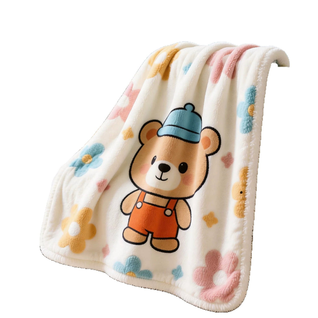 Children's cuddly blanket with animal motif Bowlift