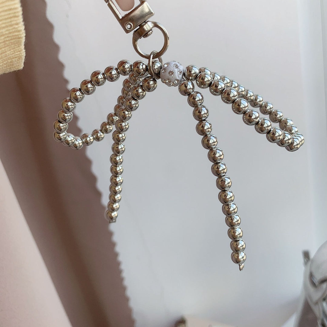 Decorative Beaded Charm Key Holder Bowlift