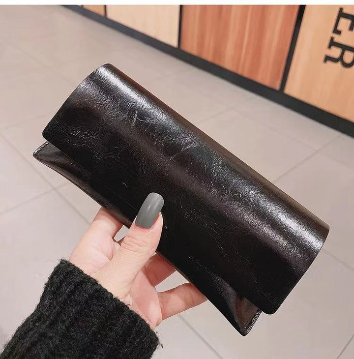 Compact Leather Wallet Bowlift