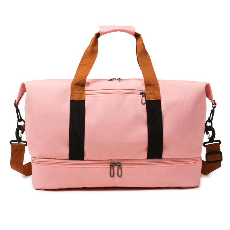 Sporty travel bag with multifunctional interior layout Bowlift