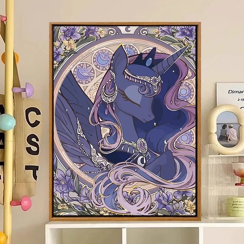Cartoon-Inspired Fantasy Character Canvas Art Print Bowlift