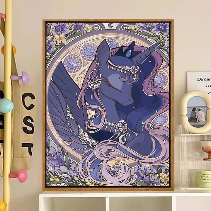 Cartoon-Inspired Fantasy Character Canvas Art Print Bowlift