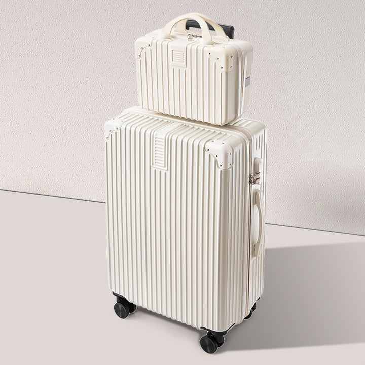 Durable Lightweight Hard-Shell Travel Suitcase Bowlift