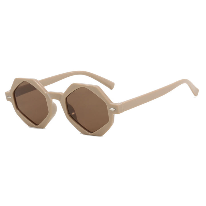 Ladies trendy sunglasses in modern octagonal design Bowlift