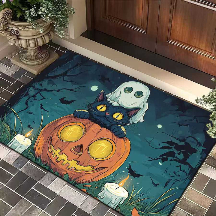 Halloween-Themed Decorative Door Mat Bowlift