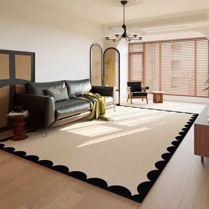 Modern Abstract Area Rug Bowlift