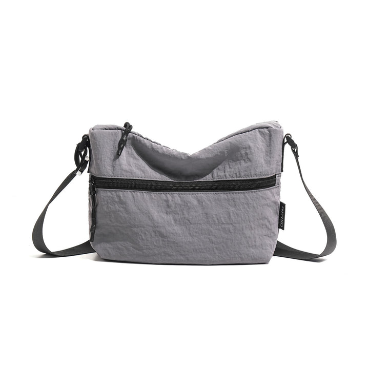 Compact Crossbody Bag with Multiple Zippered Pockets Bowlift