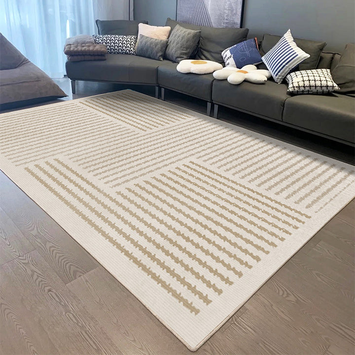 Abstract Pattern Area Rug Bowlift