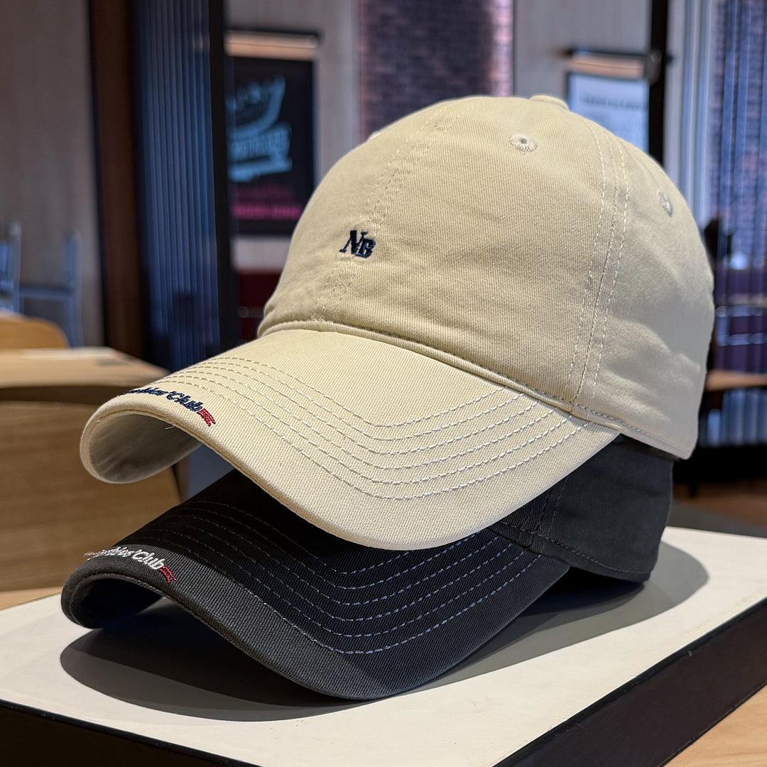 Men's Distressed Casual Adjustable Baseball Cap Bowlift