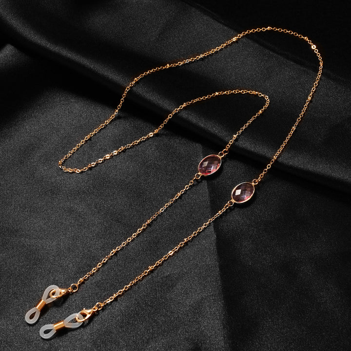 Elegant Gemstone-Embellished Eyewear Holder Bowlift