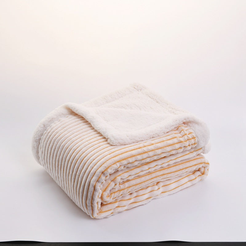 Women's luxurious and soft cuddle blanket with velvety surface Bowlift