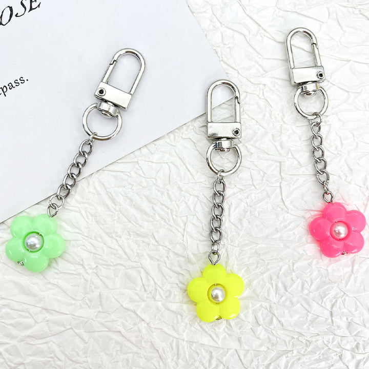 Floral Charm Eyewear Holder Chain Bowlift