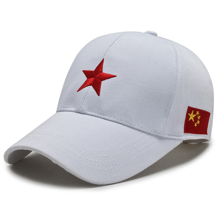 Men's Embroidered Symbol Baseball Cap Bowlift