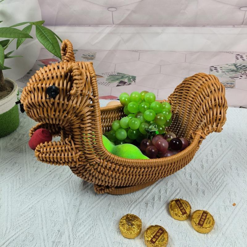 Woven Fruit Serving Basket Bowlift
