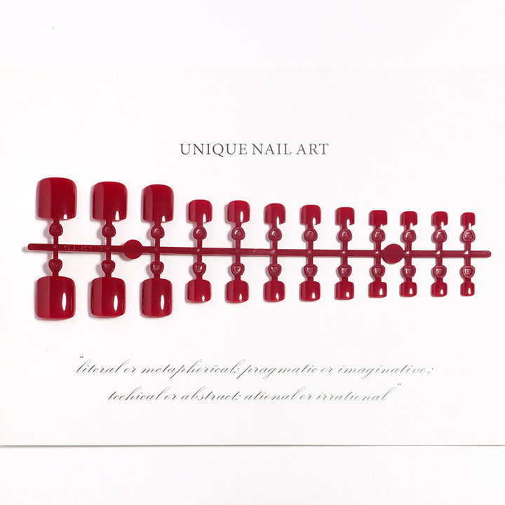 Premium Press-On Nail Art Set Bowlift