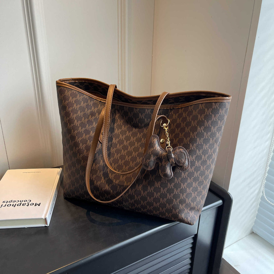 Elegant Patterned Tote Bag Bowlift