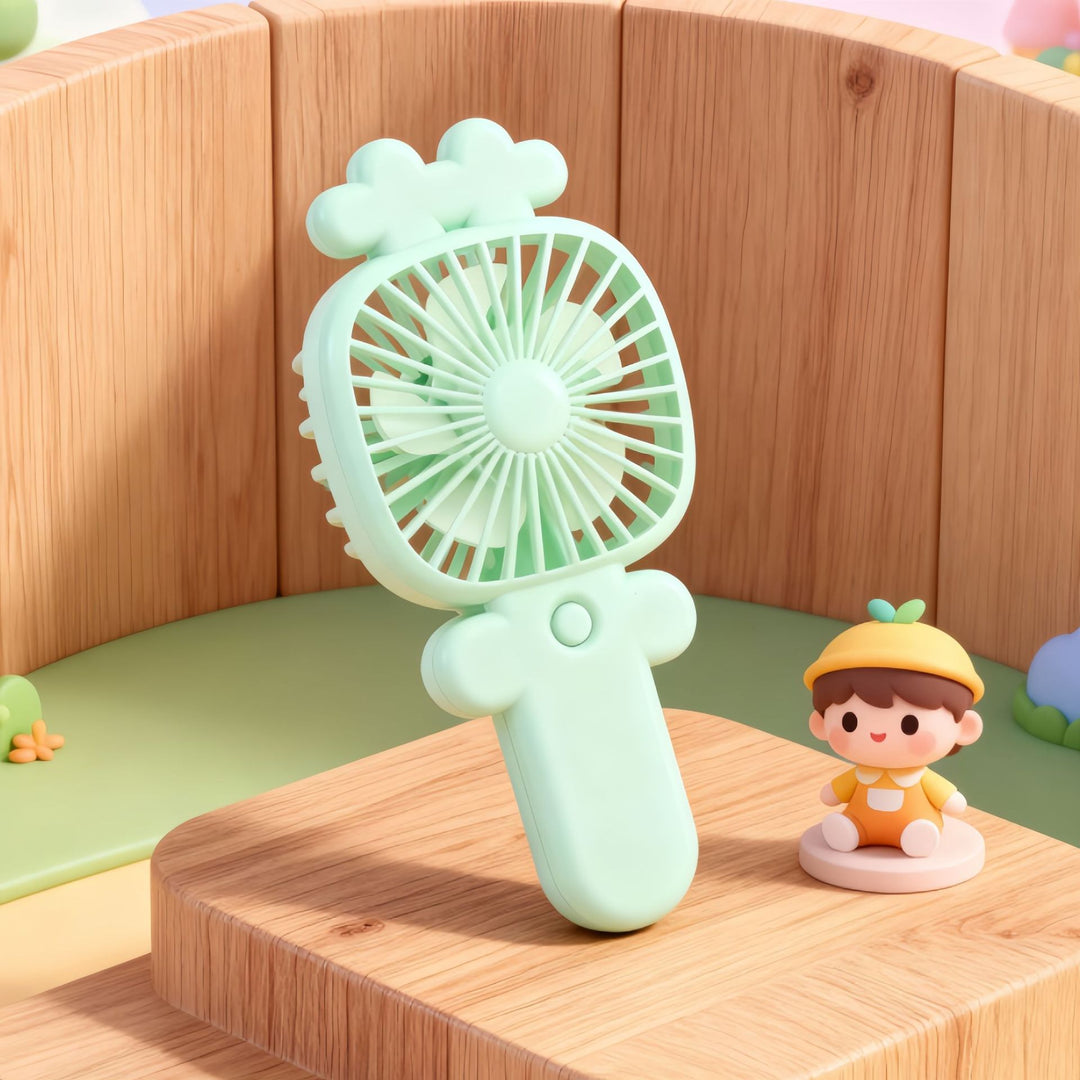 Ladies Portable Hand Fan with Ergonomic Design Bowlift