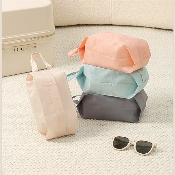 Multi-Compartment Travel Cosmetic Bag Bowlift
