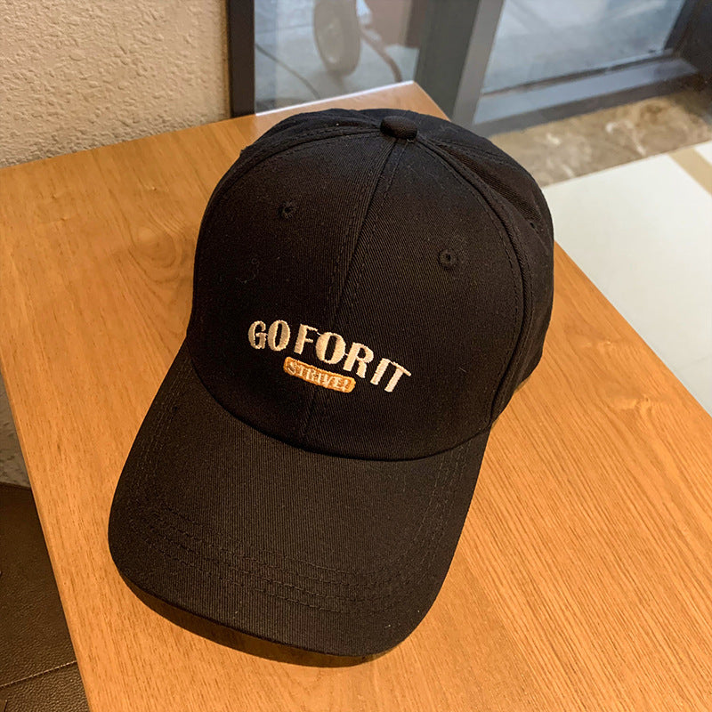Men's Embroidered Motivational Baseball Cap Bowlift