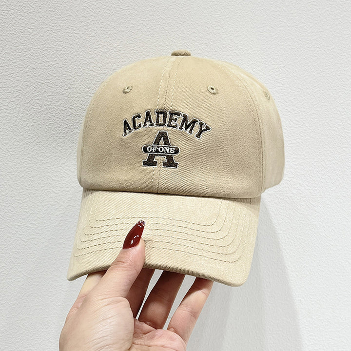 Women's Casual Embroidered Baseball Hat Bowlift