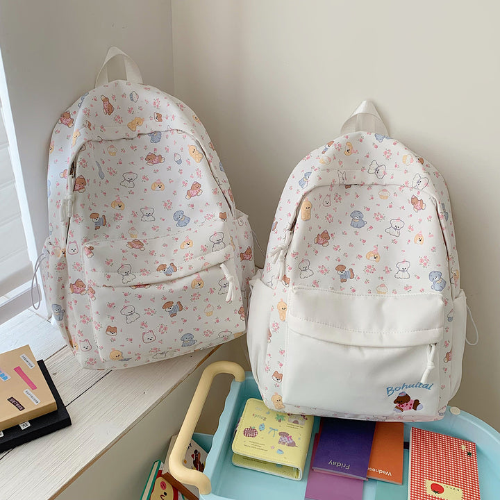 Playful Animal-Themed Backpack Bowlift
