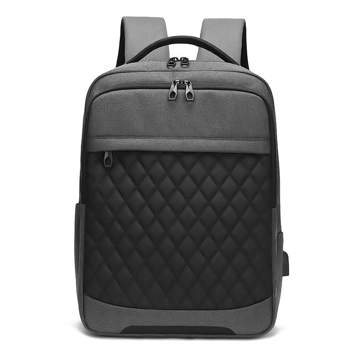 Stylish Quilted Laptop Backpack Bowlift