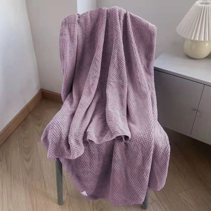 Textured Knit Bath Towel Bowlift