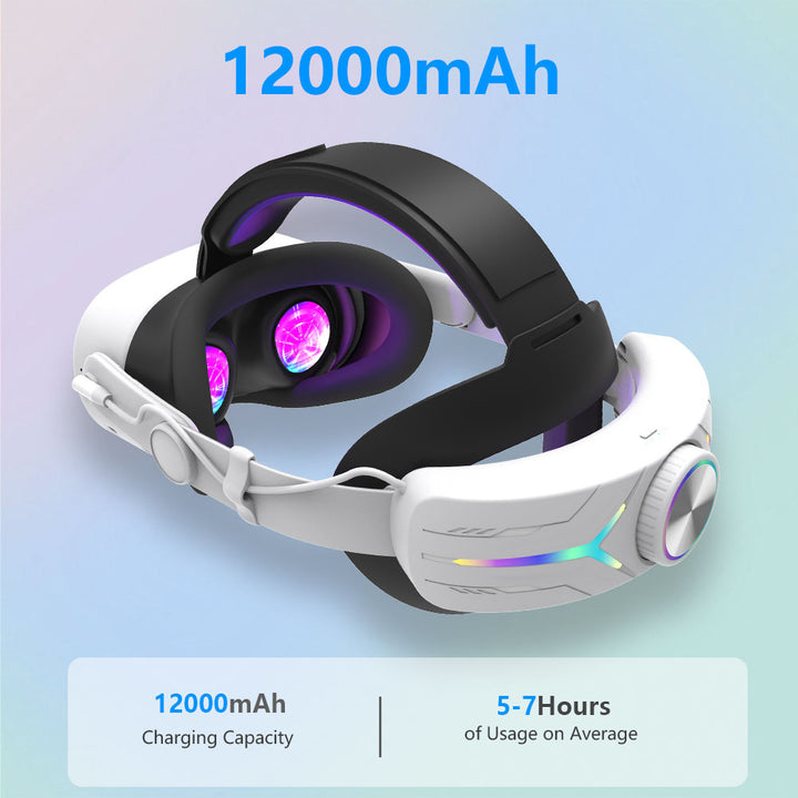 High-tech VR headset with improved color technology Bowlift
