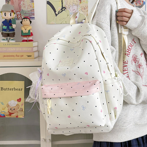 Cute Character-Printed Backpack Bowlift