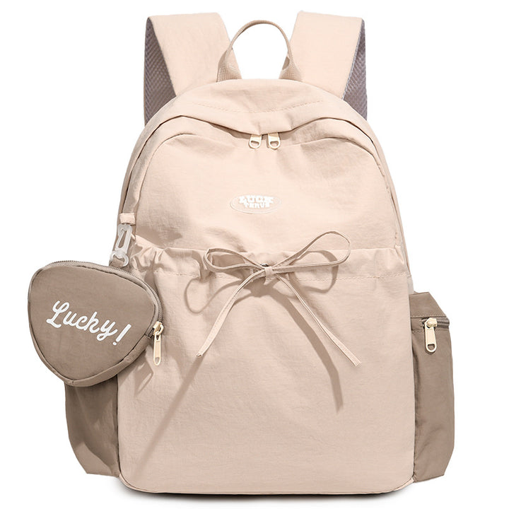 Versatile Elastic Closure Hiking Backpack Bowlift