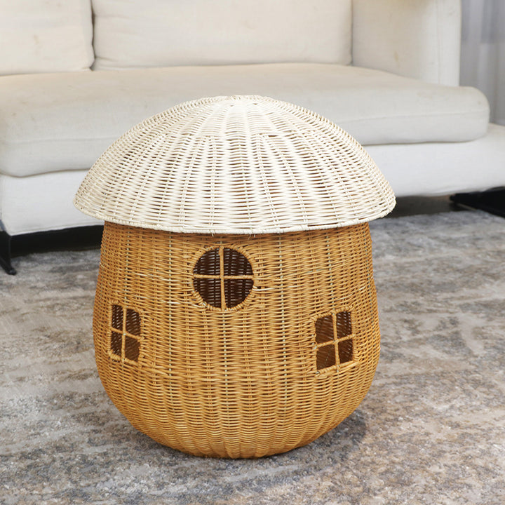 Decorative Woven Pet Home Bowlift