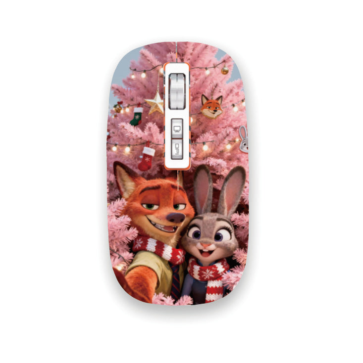 Graphic Art Wireless Mouse Bowlift