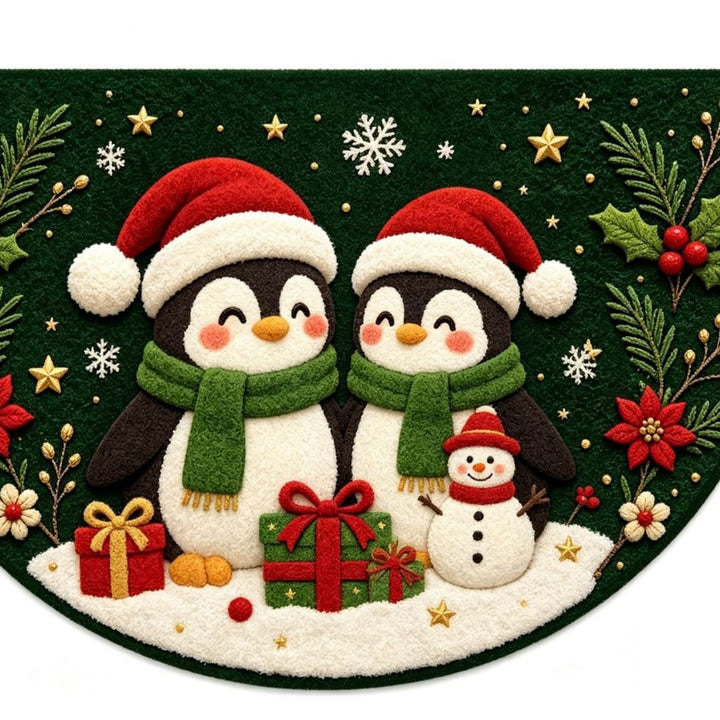 Holiday-Themed Decorative Area Mat Bowlift
