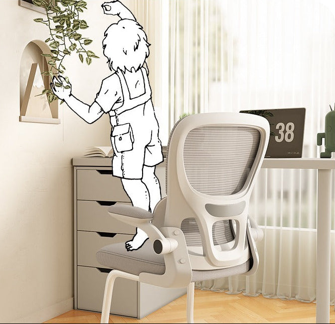 Ergonomic Mesh Back Office Chair Bowlift