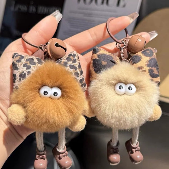 Cute Cartoon Plush Keychain Bowlift