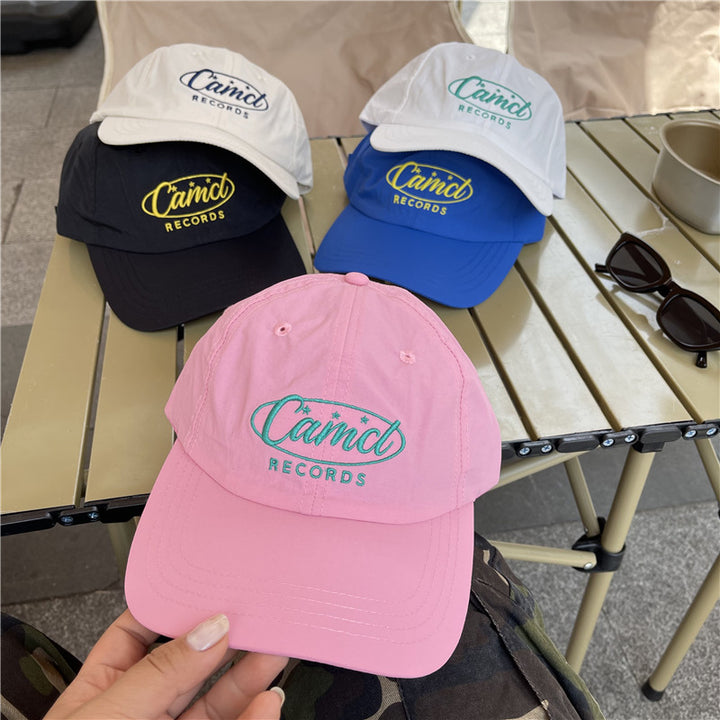Unisex Embroidered Cotton Baseball Cap Bowlift
