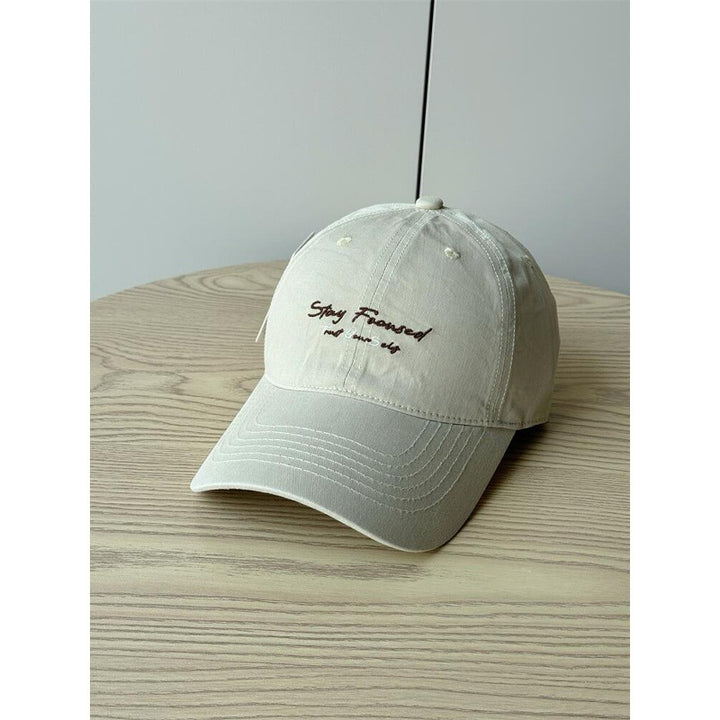 Men's Casual Cotton Embroidered Cap Bowlift
