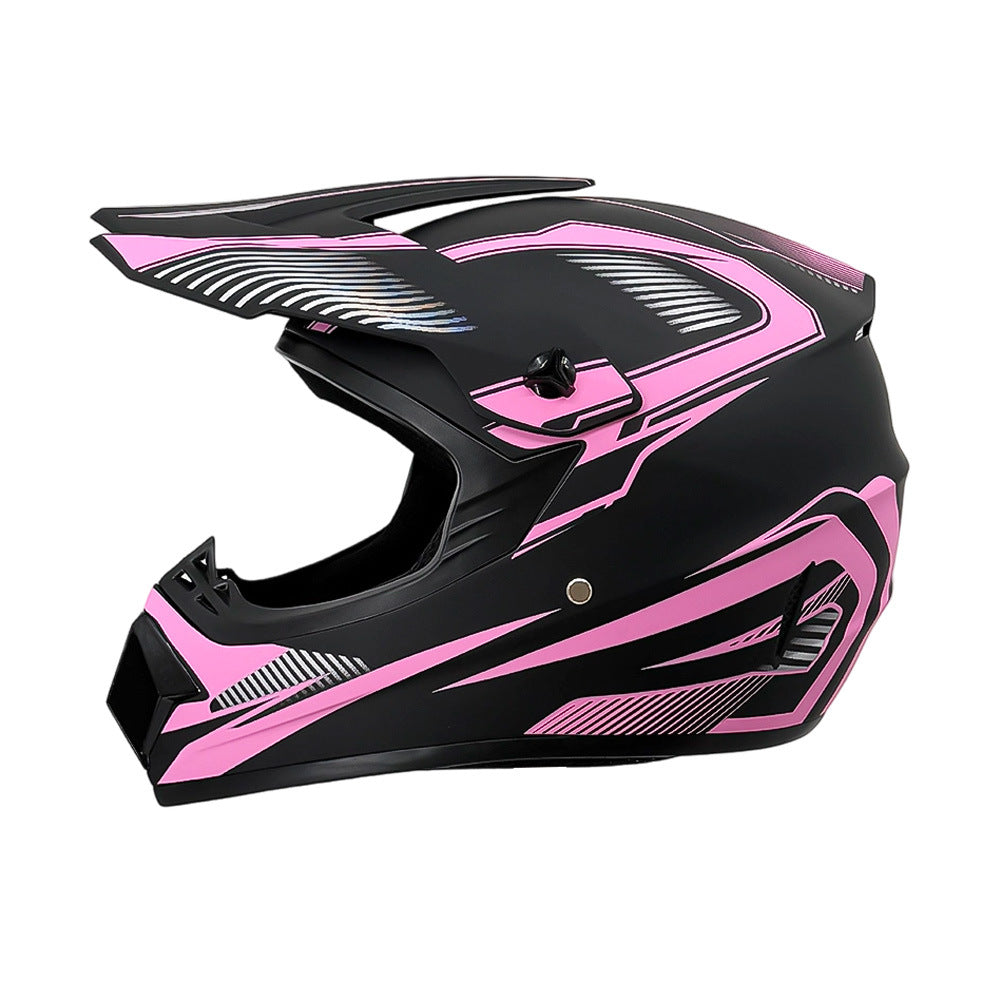full-face motocross helmet with extended visor and reinforced chin guard Bowlift