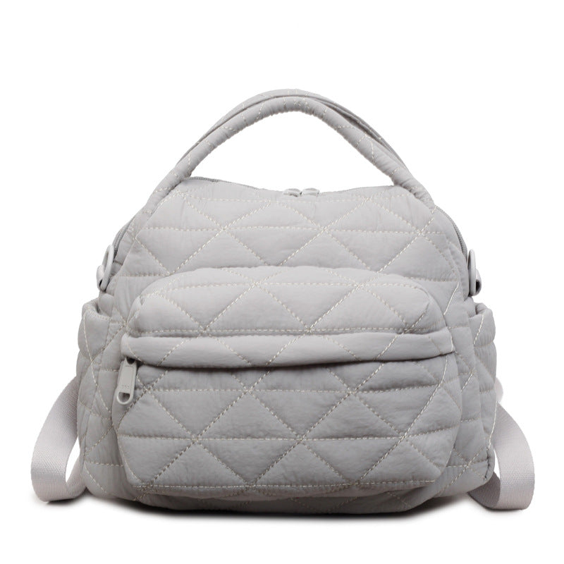 Shoulder bag with padded inner compartments Bowlift