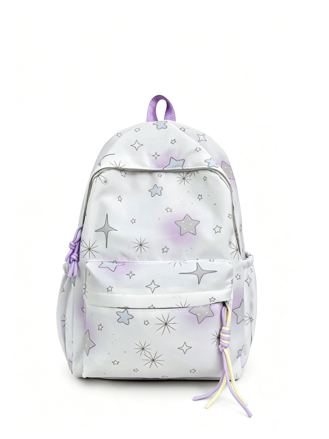 Star-Patterned School Backpack Bowlift